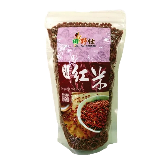 【田野仕】有機紅糙米400g